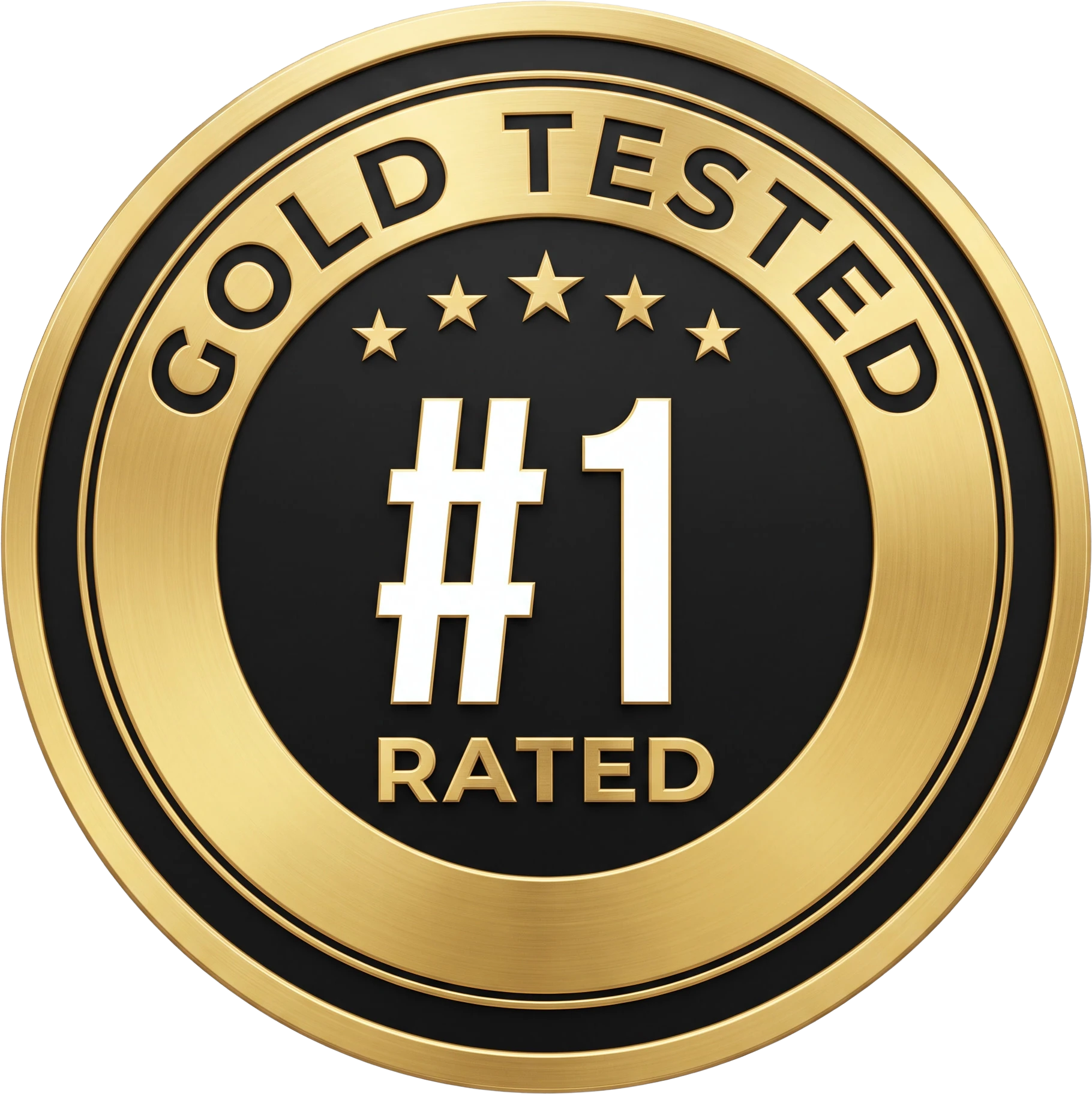 Gold Tested #1 Rated